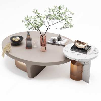 现代茶几3D模型下载